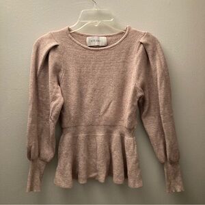 Peplum Sweater